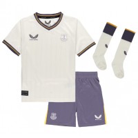 Camisa de Futebol Everton Iliman Ndiaye #10 Equipamento Alternativo Infantil 2024-25 Manga Curta (+ Calças curtas)